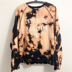 Antisocial bleach sweater